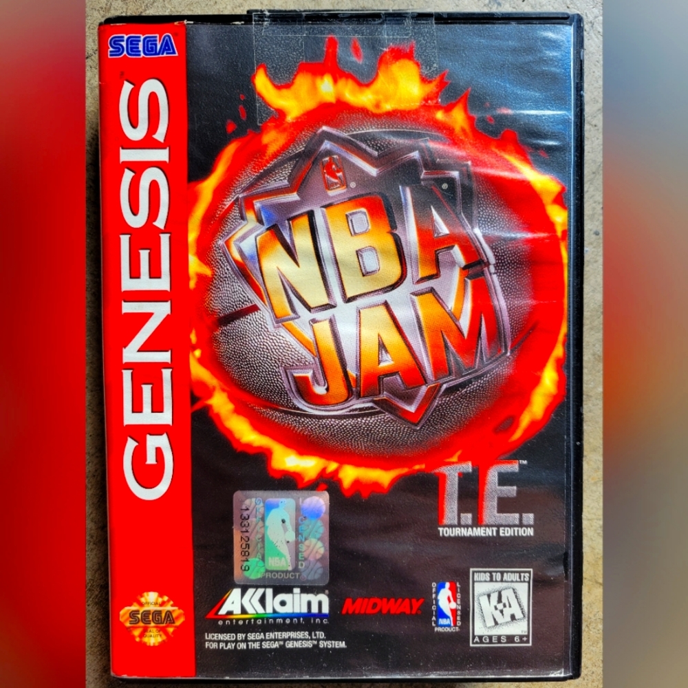 Sega Genesis NBA jam tournament edition